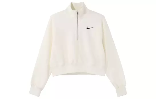 Nike Спортивная толстовка женская Sail White