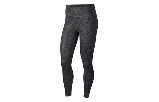 Nike Спортивные брюки женские, черные/прозрачные