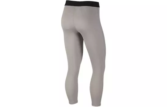 Nike Спортивные брюки женские серо-фиолетовые