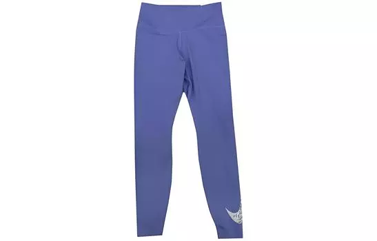 Nike Спортивные брюки женские, синие, фиолетовые