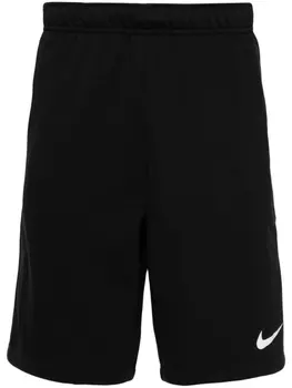 Nike спортивные шорты с логотипом, черный