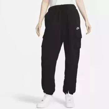 Nike Sportswear Jogginghose "Женские флисовые спортивные штаны-карго со средней посадкой", белый