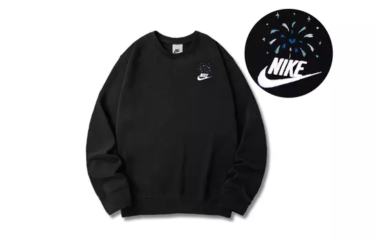 Nike Свитшот унисекс черная
