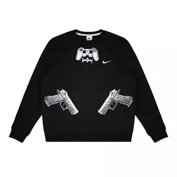 Nike Свитшот унисекс черная
