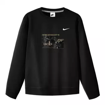 Nike Свитшот унисекс черная