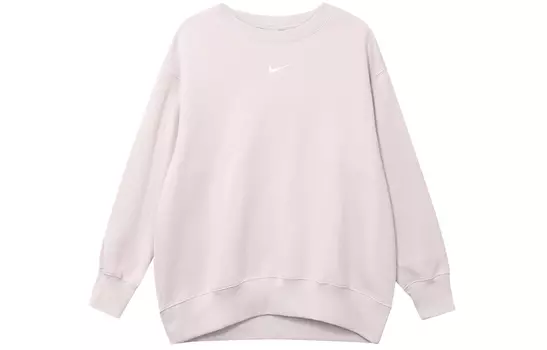 Nike Свитшот женские серо-фиолетовая