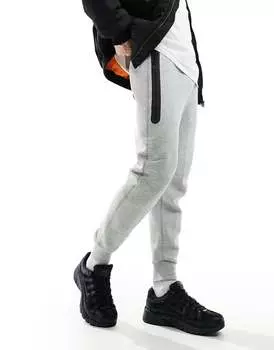 Nike – Tech Fleece – Серые флисовые джоггеры
