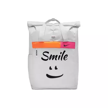 Nike Тканевый рюкзак Smile Amber, стандартный, унисекс, светло-серебристо-серый