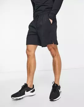 Nike Training — Dri-FIT — Unlimited — темно-серые шорты 7 дюймов