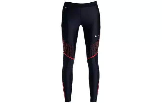 Nike Трикотажные спортивные брюки женские черные