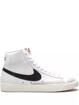 Nike высокие кеды Blazer Mid 77 Vintage, белый дубль