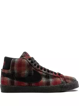 Nike высокие кеды Blazer SB, красный