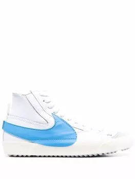 Nike высокие кеды с логотипом, белый