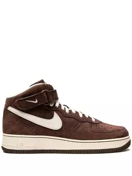 Nike высокие кроссовки Air Force 1 Mid '07 QS, коричневый