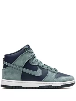 Nike высокие кроссовки Dunk Hi Retro PRM, синий