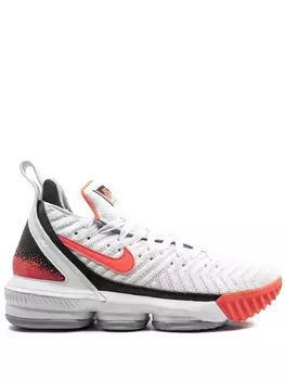 Nike высокие кроссовки Lebron 16 'Hot Lava', белый