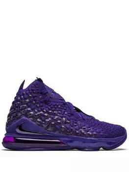 Nike высокие кроссовки Lebron 17, фиолетовый