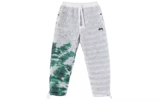 Nike X повседневные брюки мужские серые Stussy, серый