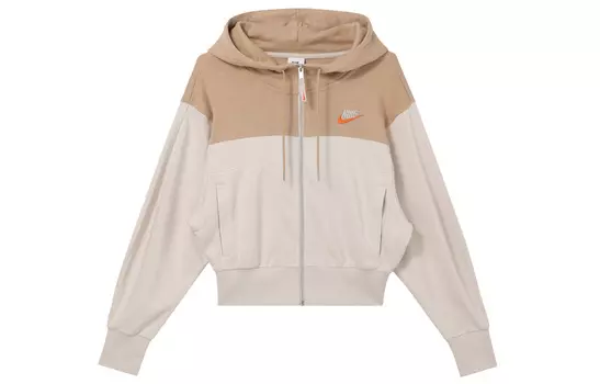 Nike Женская толстовка цвета светло-розового дерева и умбры