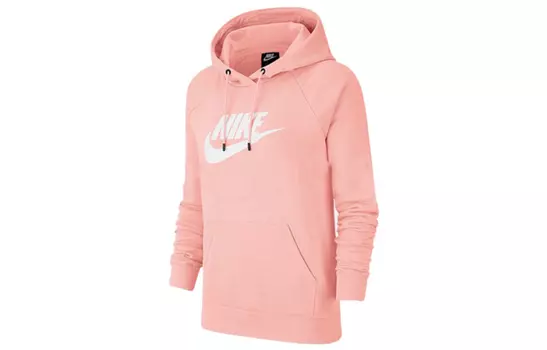 Nike Женская толстовка, выбеленная, кораллово-красная