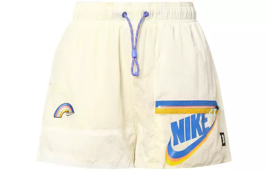 Nike Женские шорты Nsw Icon Clash белого цвета