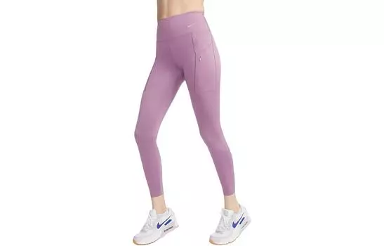 Nike Женские спортивные брюки Go Sports, цвет «пыльный фиолетовый»