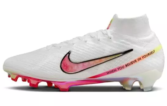Nike Zoom Superfly 9 Футбольные бутсы Мужчины, White/Red