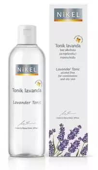 НИКЕЛЬ, Лавандовый тоник для комбинированной и жирной кожи, 200 мл, Nikel