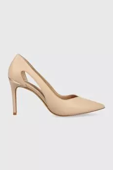 Никкола туфли на шпильке Aldo, бежевый
