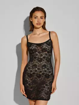 Никогда не говори никогда Foxie сорочка Cosabella, черный