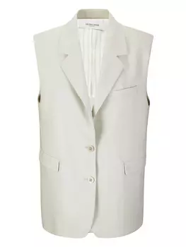 Николь жилет Golden Goose, белый