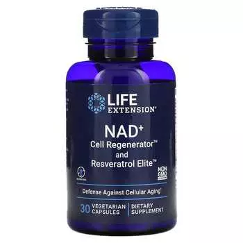 Никотинамид Рибозид Life Extension NIAGEN, 30 вегетарианских капсул