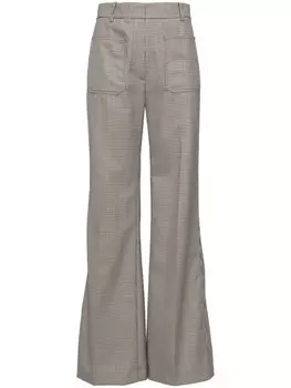 Nili Lotan брюки Christophe, коричневый