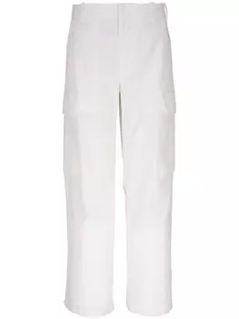 Nili Lotan брюки карго Leofred, белый