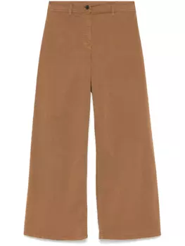 Nili Lotan брюки Megan, коричневый