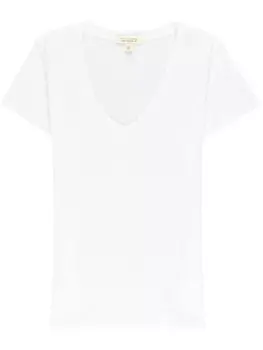 Nili Lotan футболка с V-образным вырезом, белый