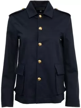 Nili Lotan приталенный жакет Маргарет, синий