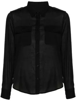 Nili Lotan рубашка Jora, черный