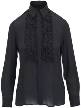 Nili Lotan рубашка Мариса, черный