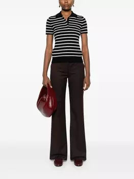 Nili Lotan рубашка поло Leanna, синий