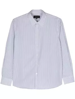 Nili Lotan рубашка Raphael в полоску, белый