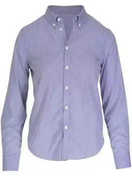 Nili Lotan рубашка в полоску, синий