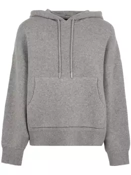 Nili Lotan шерстяное худи, серый