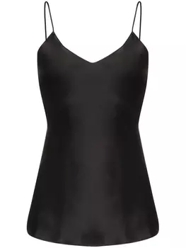 Nili Lotan топ Isabella на бретелях, черный