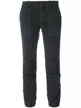 Nili Lotan укороченные брюки, серый