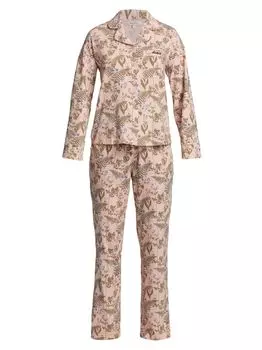 Nina Пижамный комплект из 2 предметов Barbour, розовый