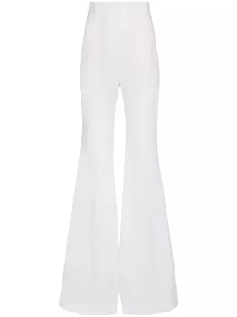 Nina Ricci брюки с завышенной талией, белый