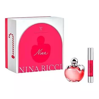 Nina Ricci Набор туалетной воды Les Belles 80 мл с роликом 10 мл