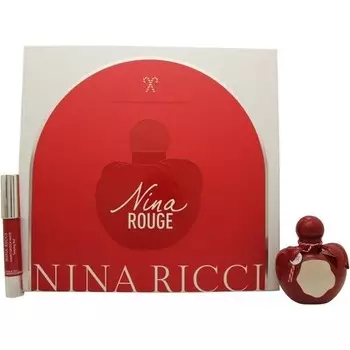 Nina Ricci Nina Rouge Gift Set - Eau De Toilette 50ml + Lipstick