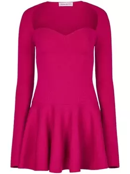 Nina Ricci платье с длинными рукавами, розовый